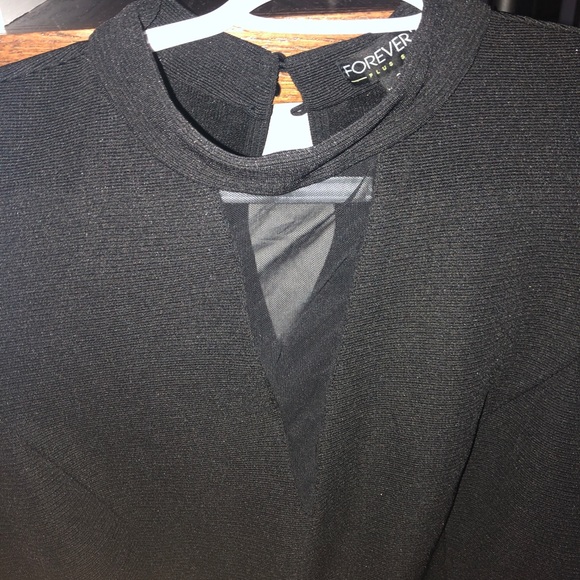 Forever 21 Peplum Top - Picture 3 of 3